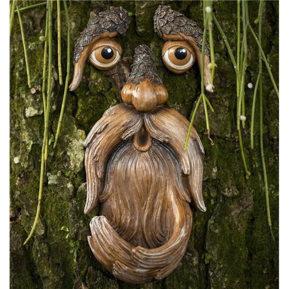 Tree Face, Tree Faces Outdoor, Tree Art, Tree Decorations Outdoor, Tree Faces - Picture 1 of 7